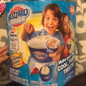 Blizzard maker by Dairy Queen